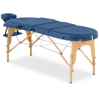 Πτυσσόμενο τραπέζι μασάζ - 185-211 x 70-88 x 63-85 cm - 227 kg - Μπλε