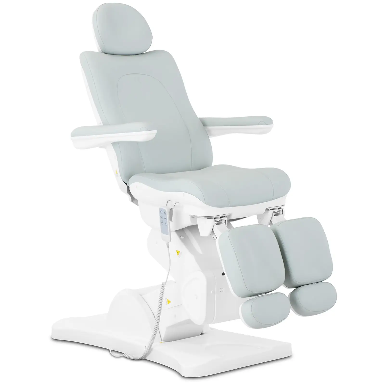 Fotel do pedicure - 300 W - 150 kg - jasnozielony, biały