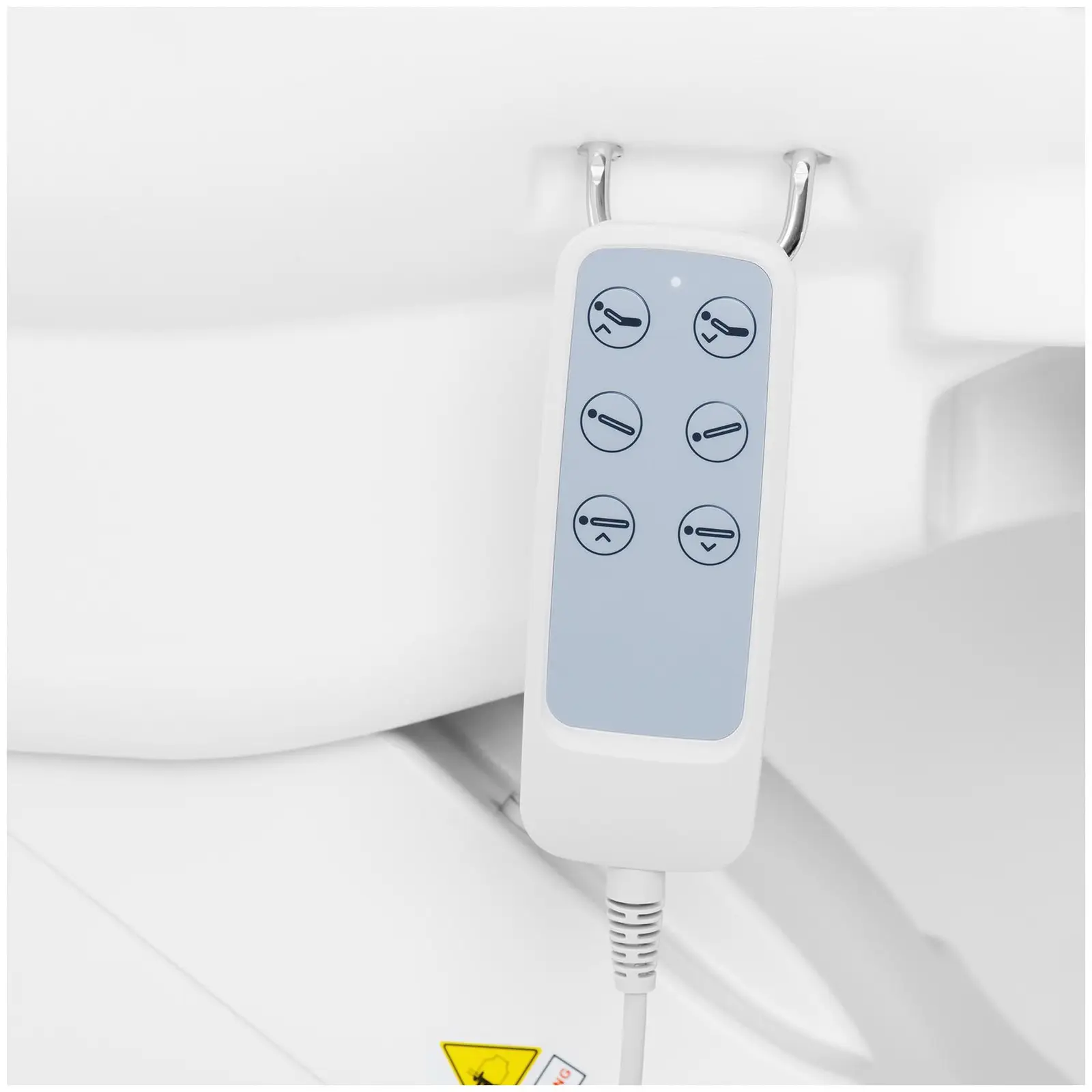 Pedikérské křeslo - 300 W - 150 kg - světle zelená, bílá (Dálkové ovládání: Ano)