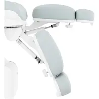 Fotel do pedicure - 300 W - 150 kg - jasnozielony, biały