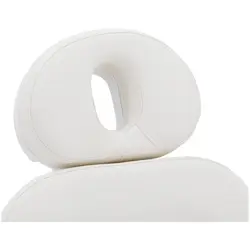 Fotel kosmetyczny - 200 W - 150 kg - biały