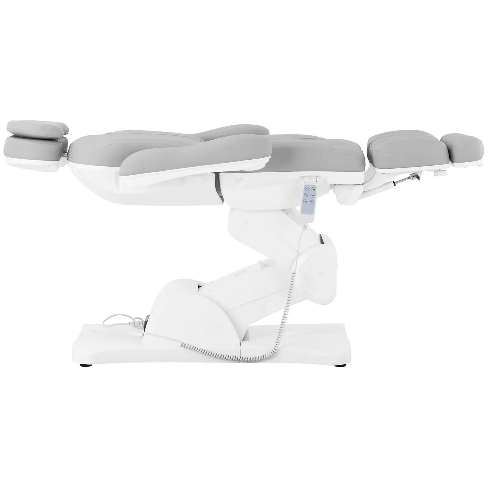Pedikérské křeslo - 350 W - 150 kg - šedé, bílé (Minimální výška sezení: 66 cm)