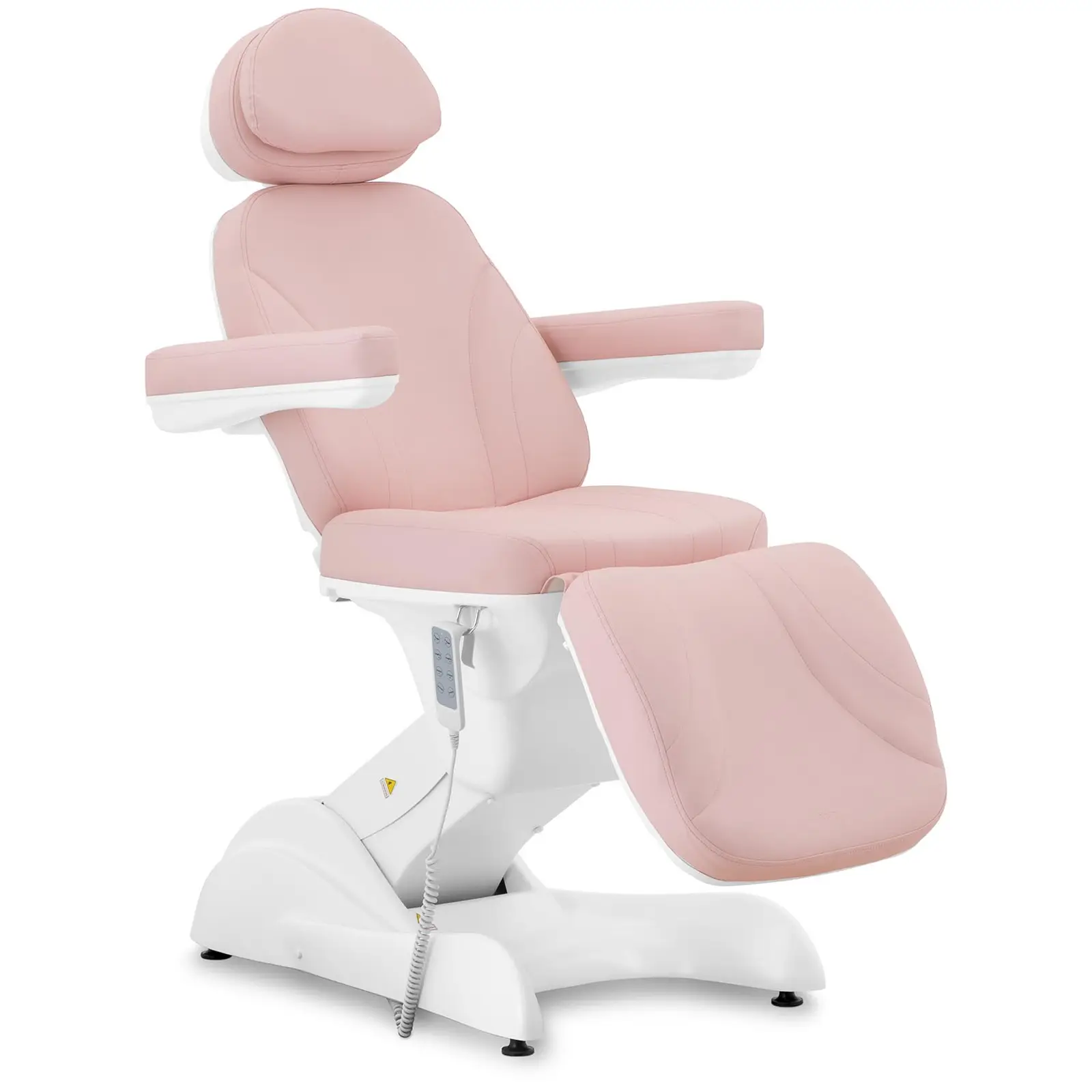 Kosmetické lehátko - 350 W - 187 x 57 x 65 - 91 cm - 150 kg - Růžová, Bílá