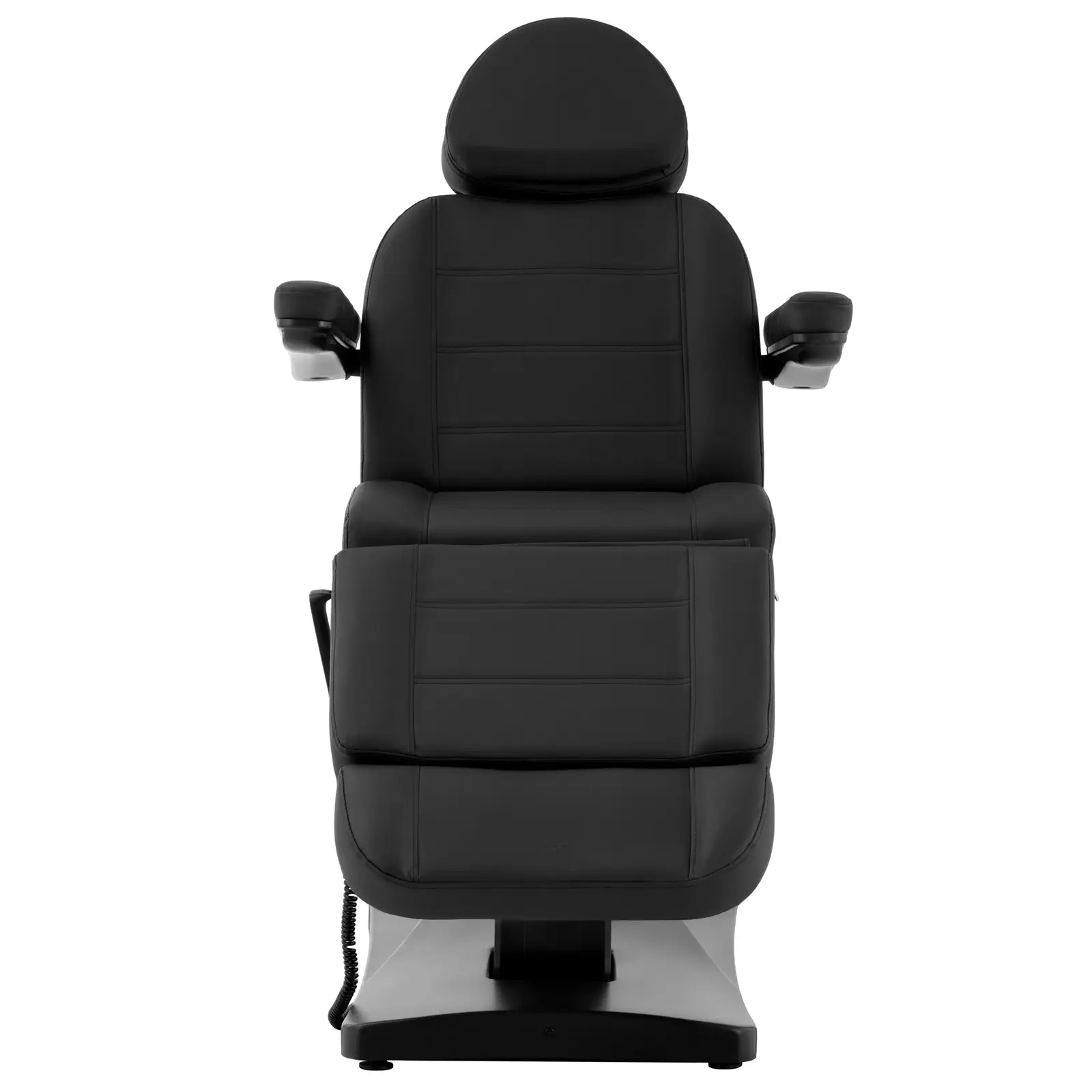 Scaun de frumusețe - 3 motoare - 300 W - 192 x 60 x 70 - 90,5 cm - 150 kg - negru (Grosimea tapițeriei: 100 mm)