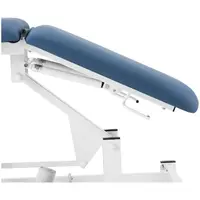 Lettino da massaggio elettrico - 50 W - 150 kg - Blu, Bianco