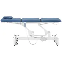 Łóżko do masażu - elektryczny - 50 W - 150 kg - niebieskie, białe