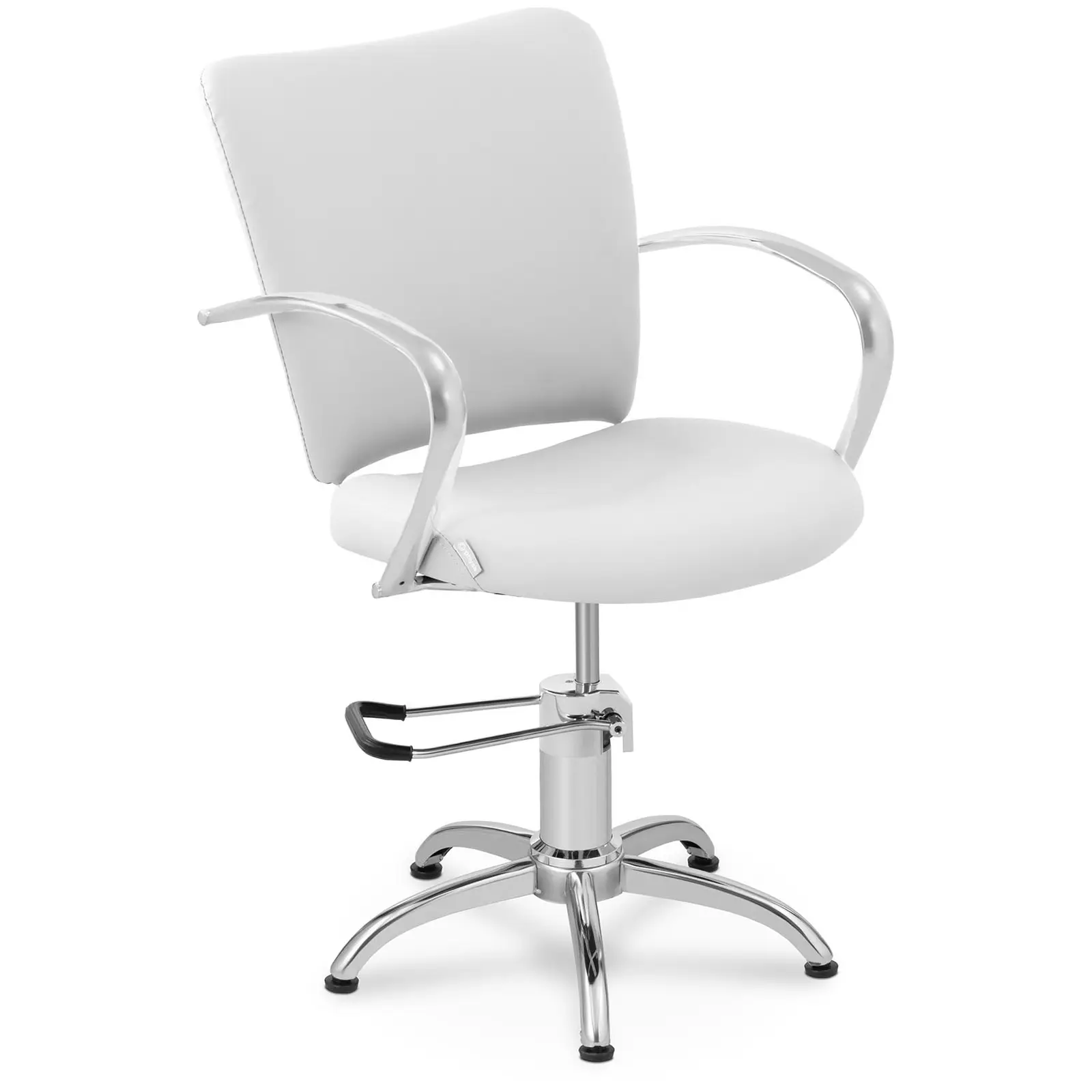 Cadeira de cabeleireiro - 870-960 mm - 125 kg - Cinza