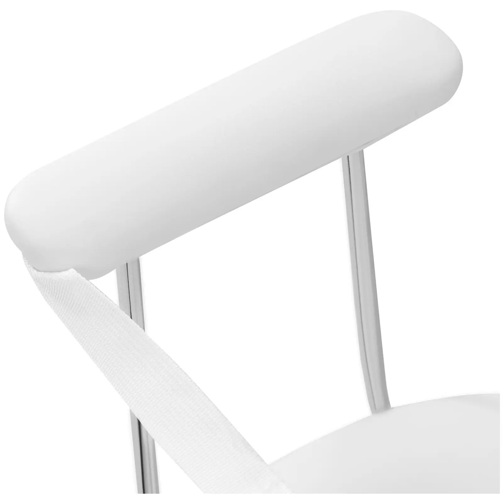 Cadeira de cabeleireiro infantil - 860-1110 mm - 125 kg - Branco