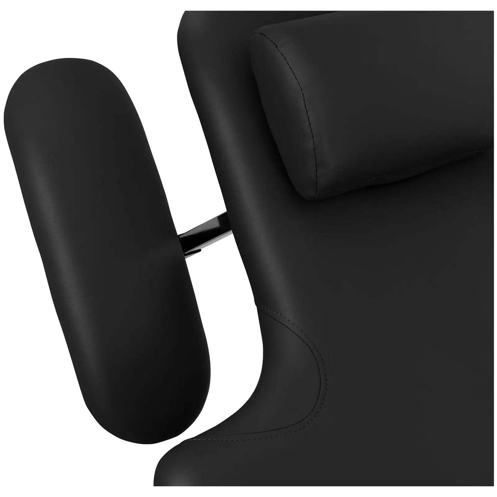 Table de massage électrique - 3 moteurs - 300 W - 185 x 67 x 62 - 84 cm -  200 kg - Noir (Roues: Oui)