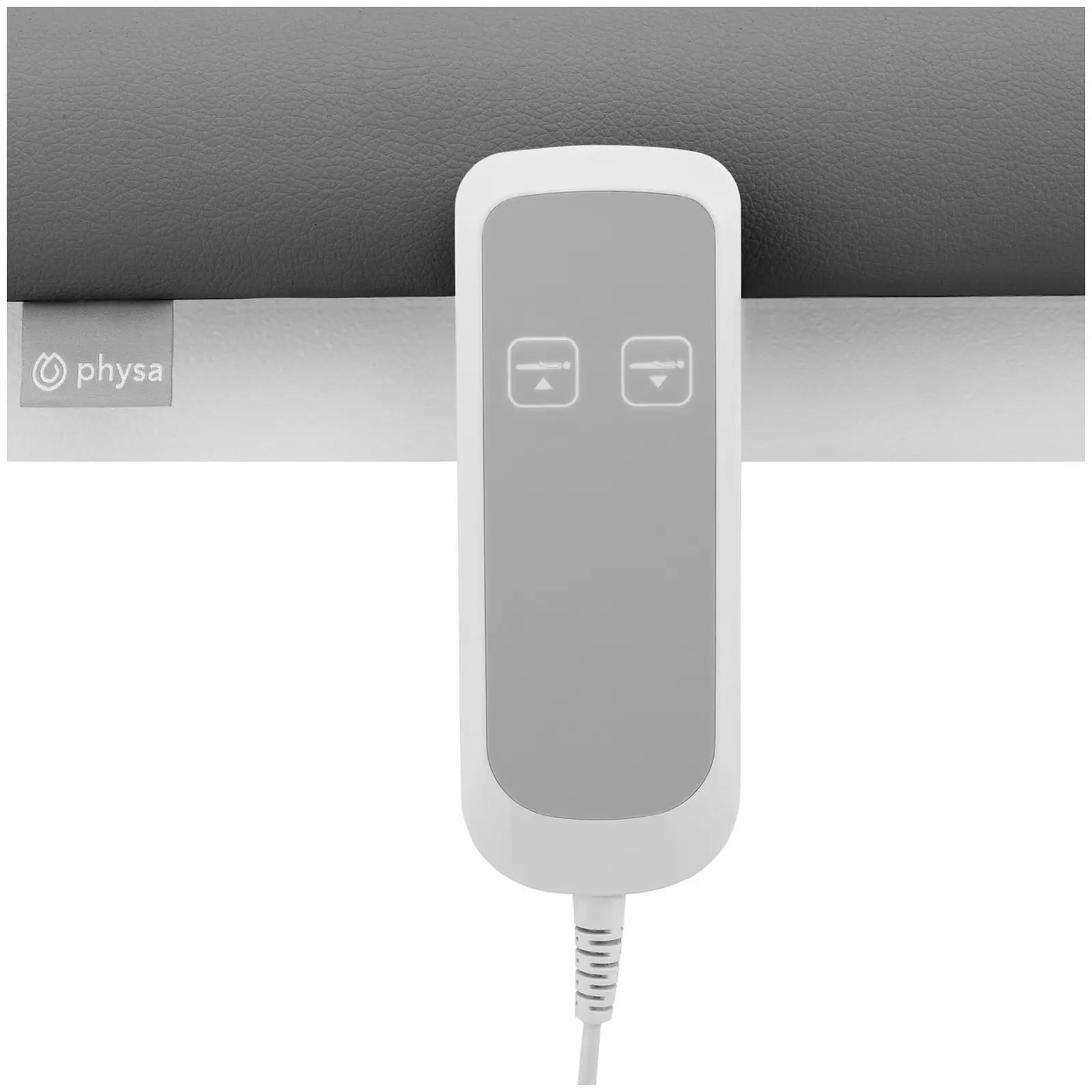 Łóżko do masażu elektryczne - 1 silnik - 200 kg - szaro-białe