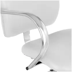 Poltrona parrucchiere - 590 - 720 mm - 150 kg - Bianco