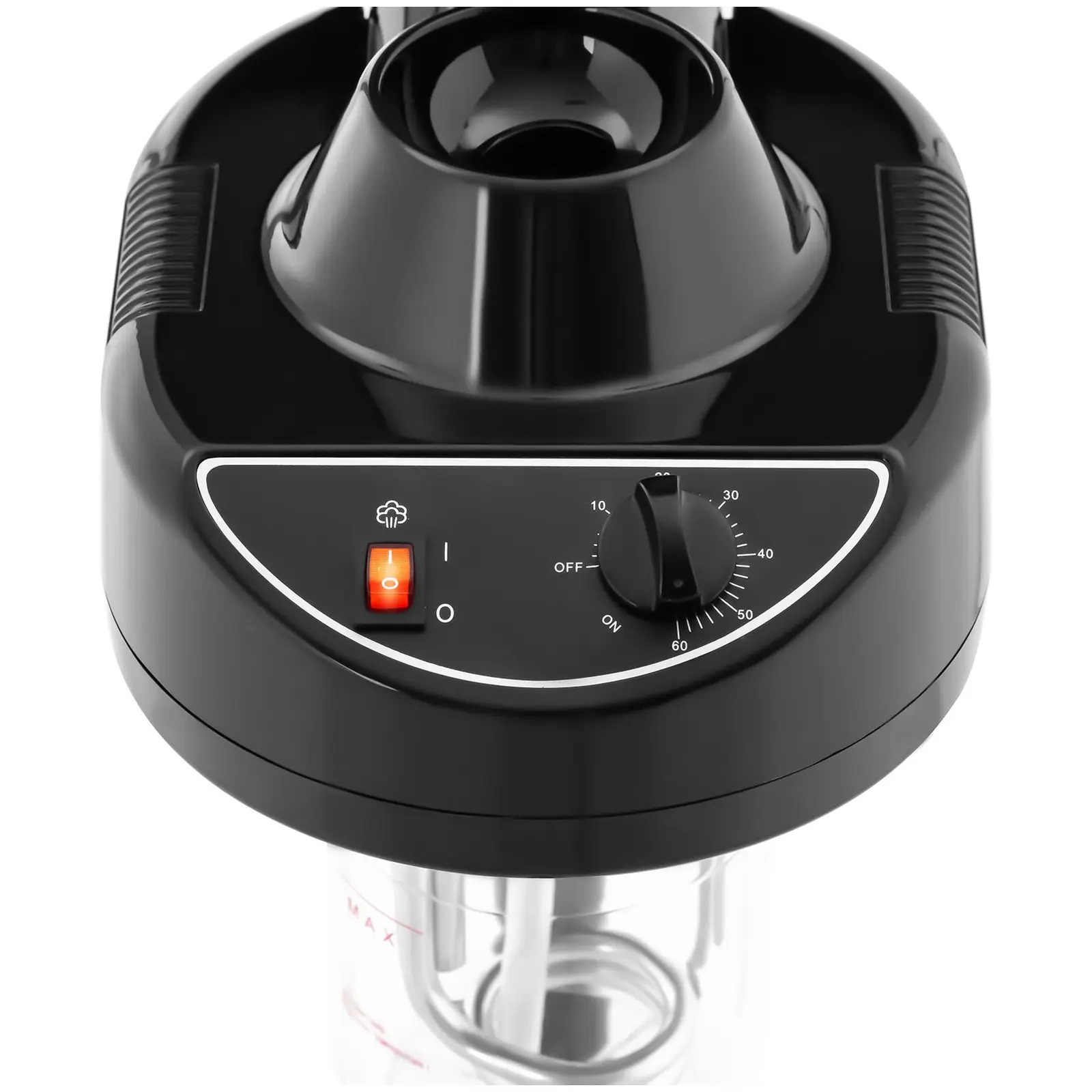 Casque à vapeur sur pied - 730 W - Minuterie - 750 cm³ (Couleur(s): Noir)