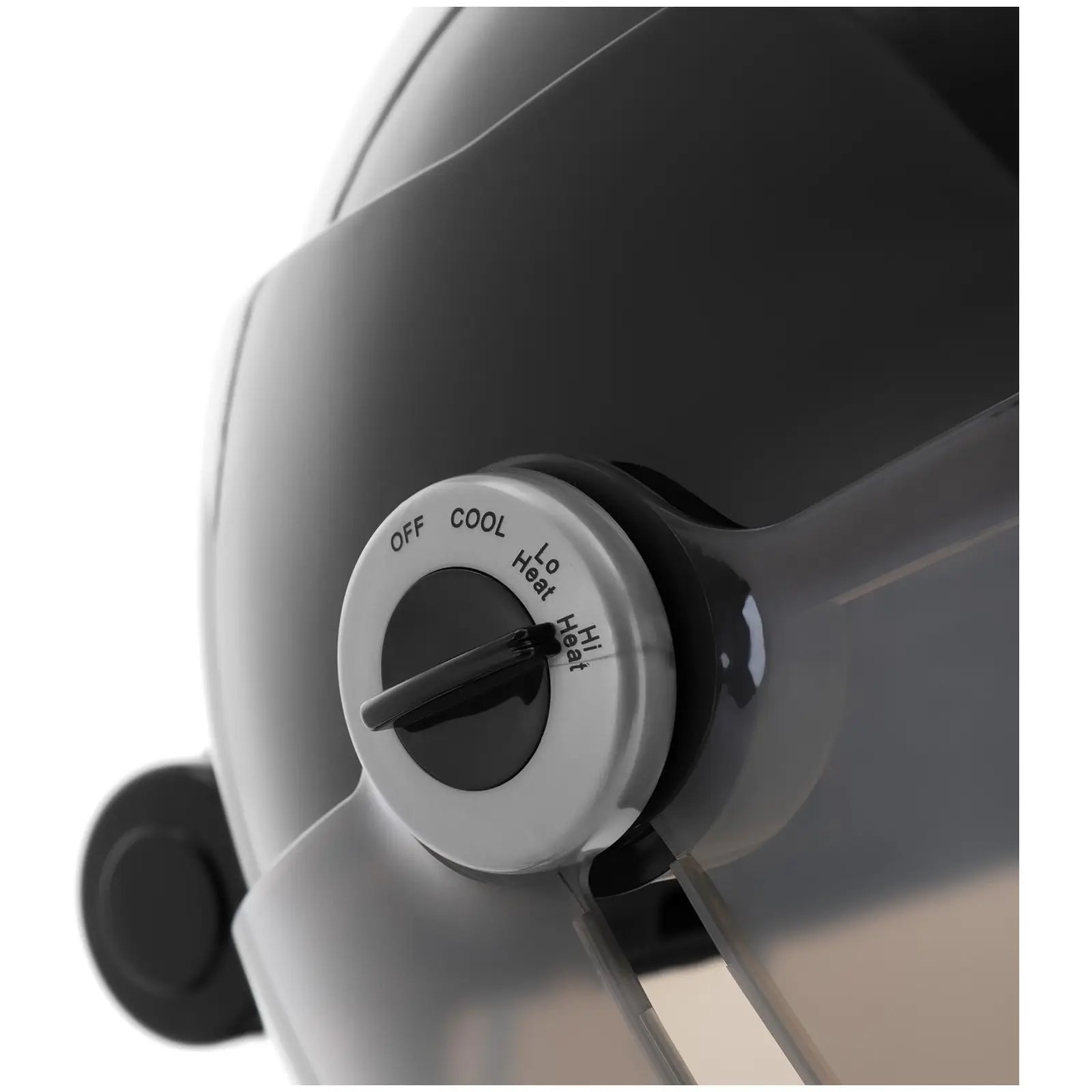 Casque sèche-cheveu - Sur pied - 1 650 W - Noir - 66 °C