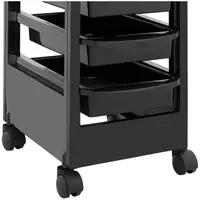 Hair Salon Trolley - 10 kg - 5 drawers - 495 x 315 mm shelf