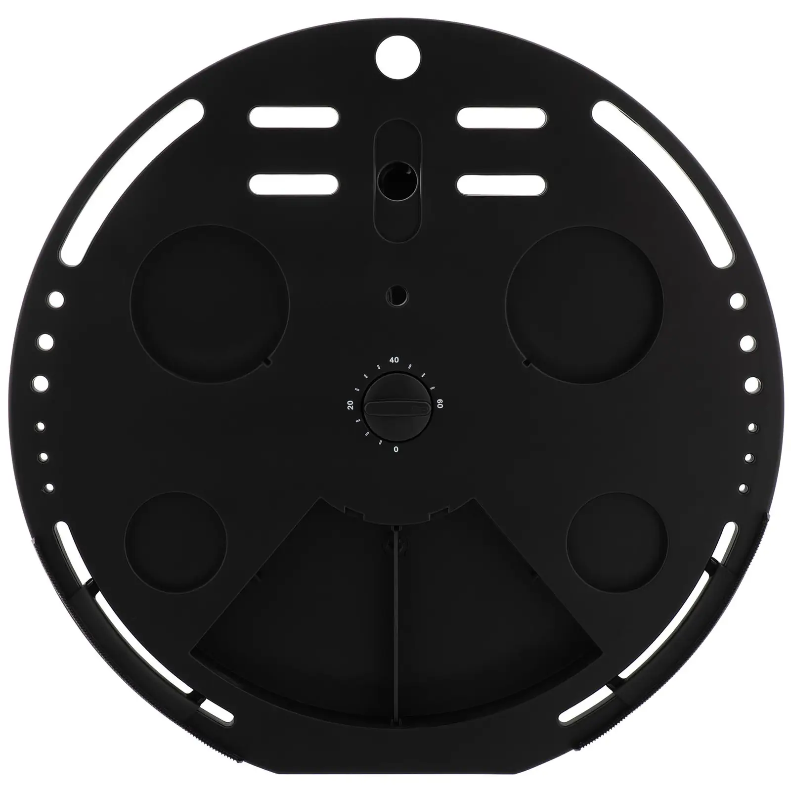 Apupöytä - 10 kg - 750 - 1 020 mm - Ø 458 mm säilytystaso - ajastin (Hyllyjen lukumäärä: 3)