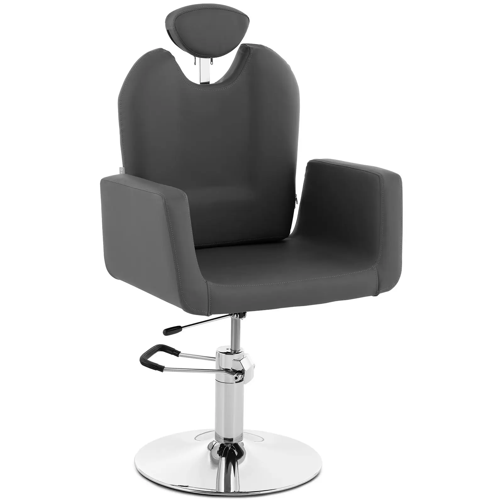 Fauteuil de coiffeur - 510 - 650 mm - 150 kg - Gris