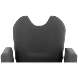 Cadeira de cabeleireiro - 510-650 mm - 150 kg - Cinza
