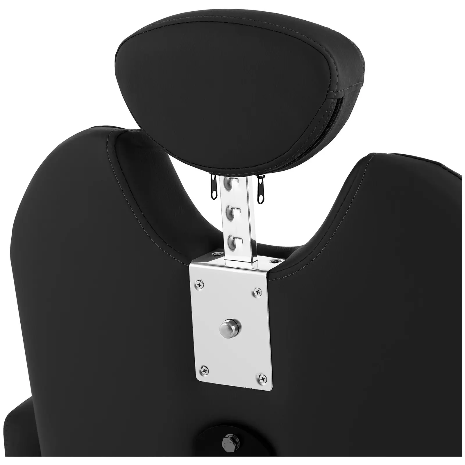 Cadeira de cabeleireiro - 510-650 mm - 150 kg - Preto