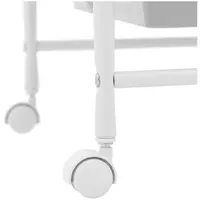Rullebord med skuffer - 5 skuffer - grå