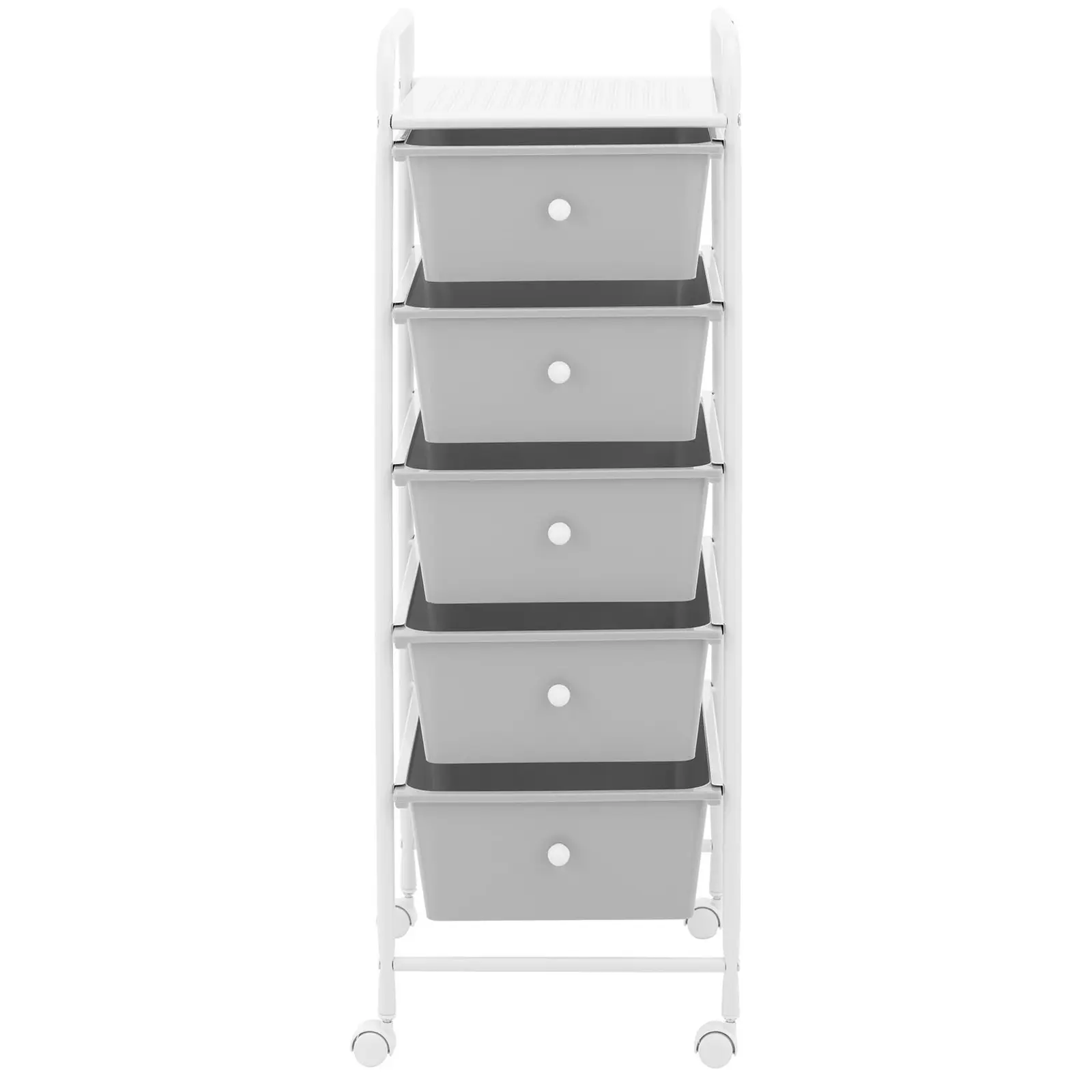 Salon Trolley - 5 drawers - grey