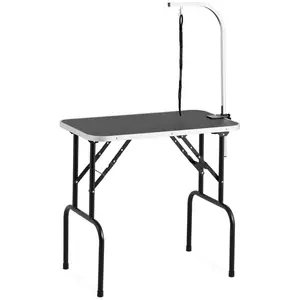 Table de toilettage - 805 x 460 mm - 60 kg - 1 sangle potence