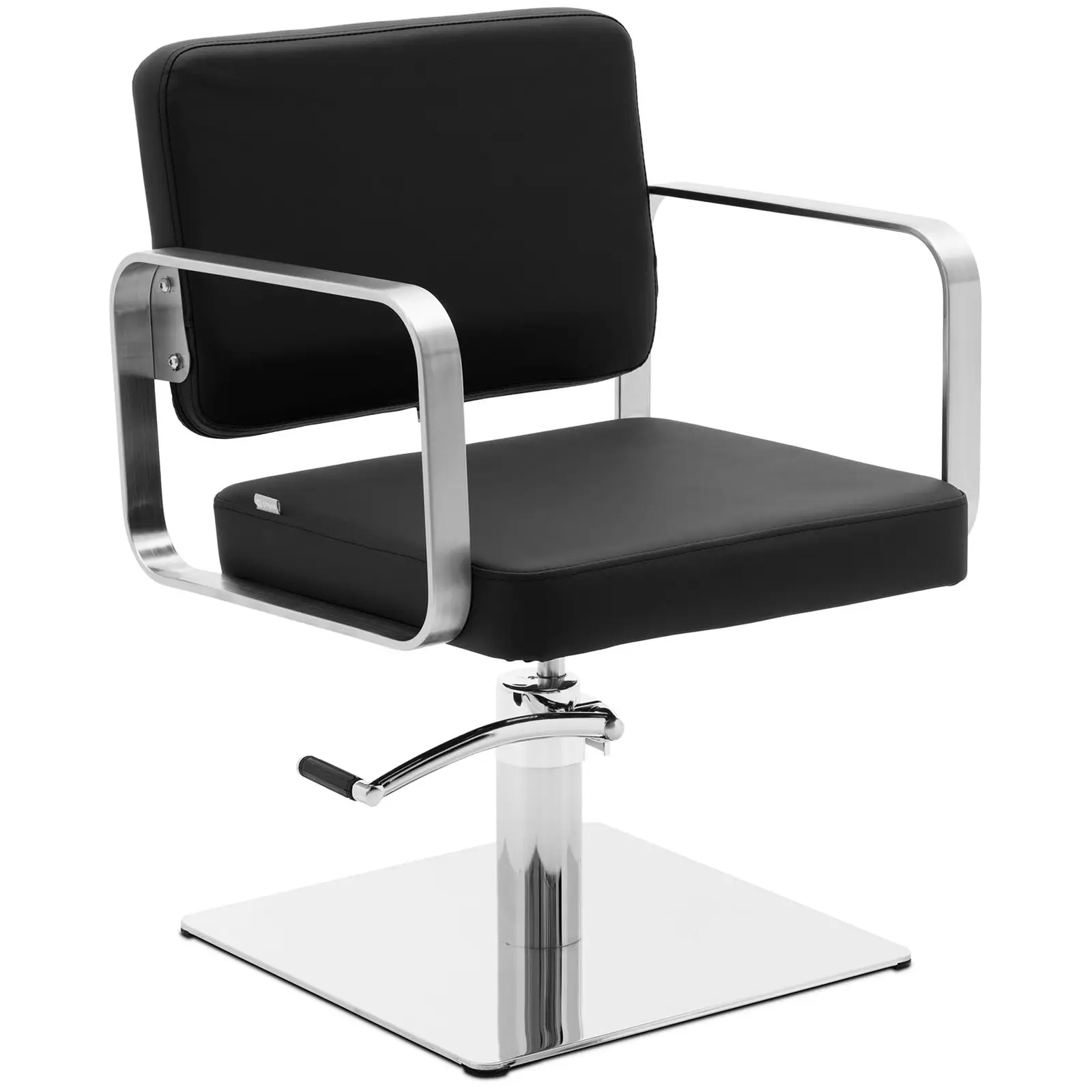 Produtos recondicionados Cadeira de barbeiro Plymouth Preto - 460-610 mm - 150 kg - preto