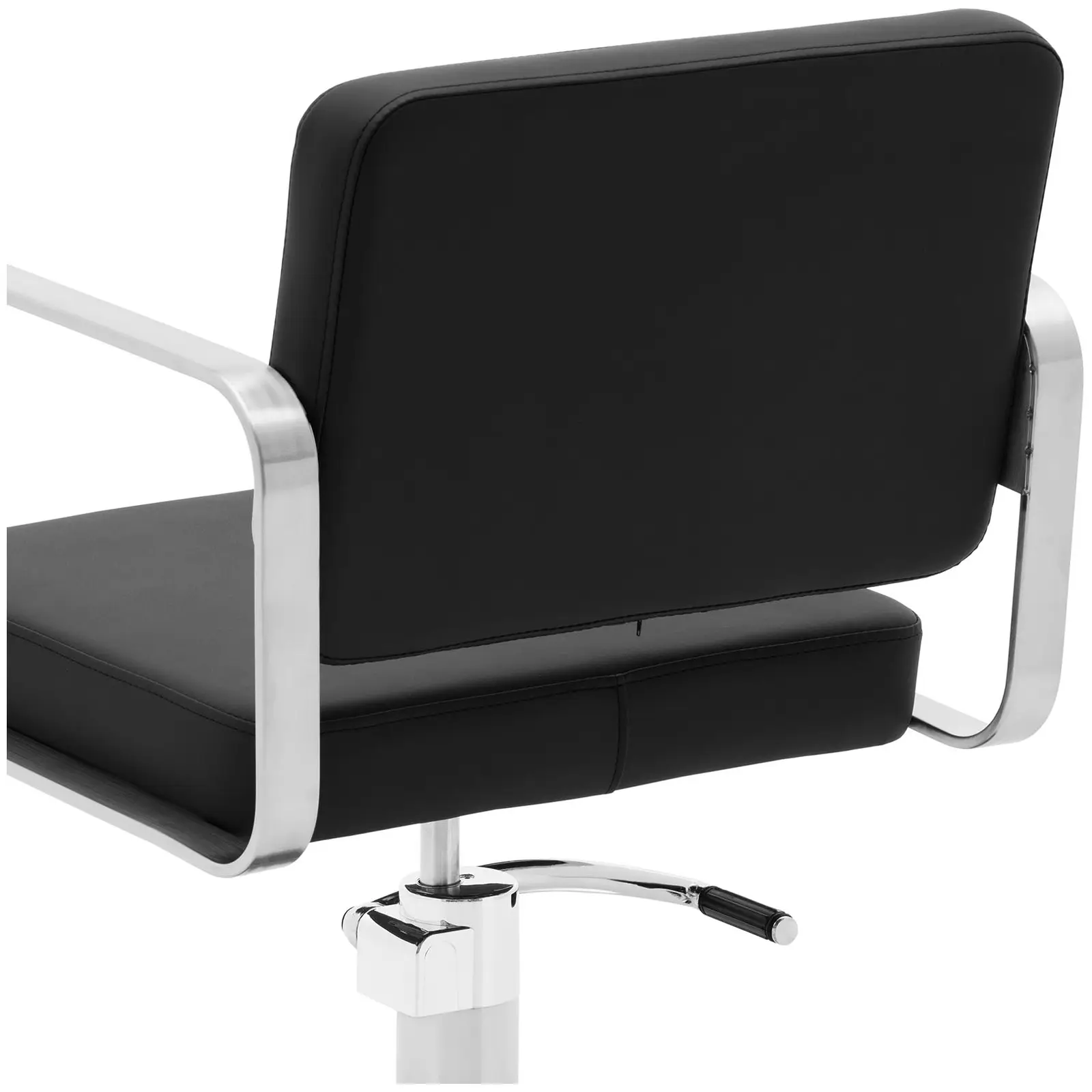 B-zboží Kadeřnické křeslo Plymouth Black - 460–610 mm - 150 kg - černé (Minimální výška sezení: 46 cm)