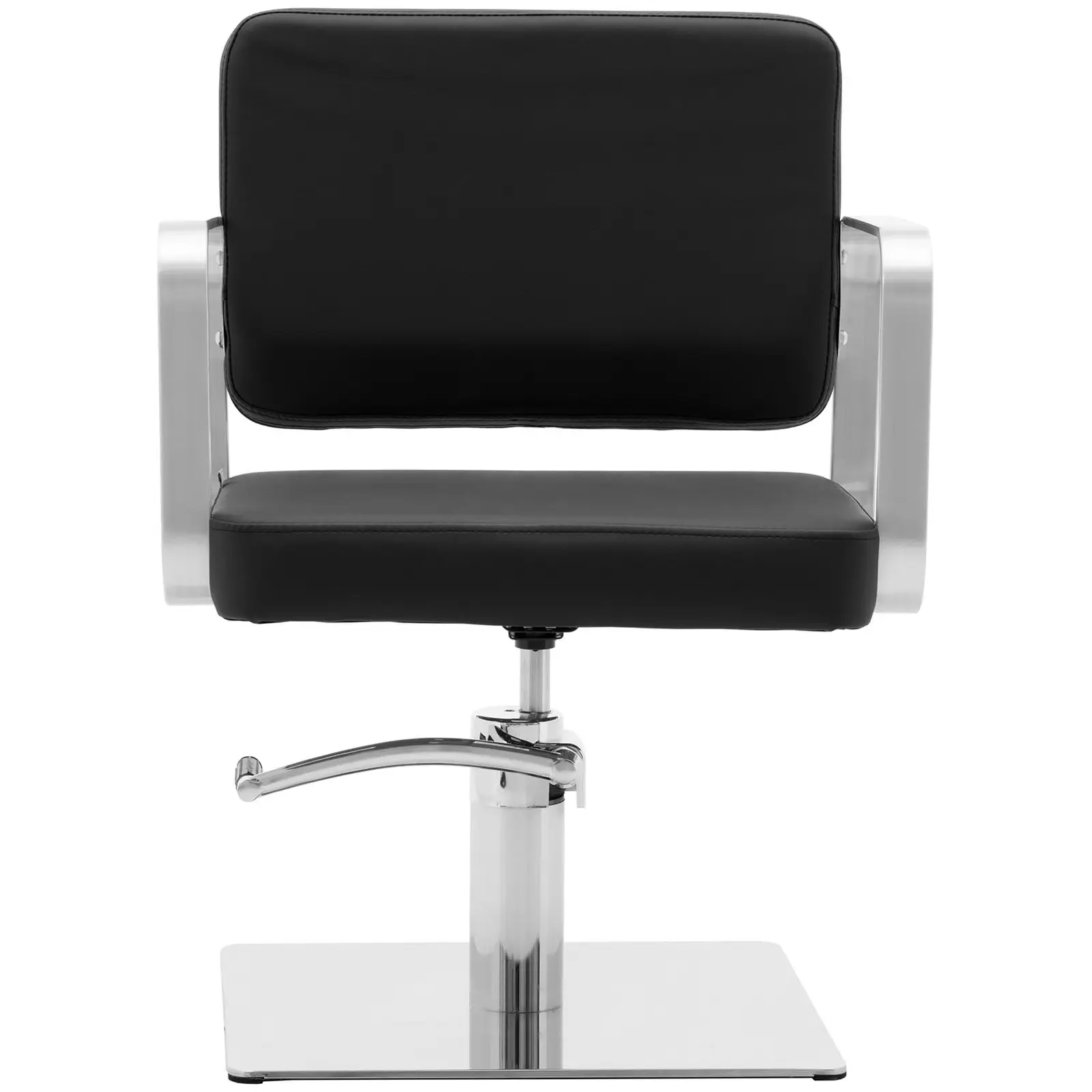 B-zboží Kadeřnické křeslo Plymouth Black - 460–610 mm - 150 kg - černé (Židle otočná o 360°: Ano)
