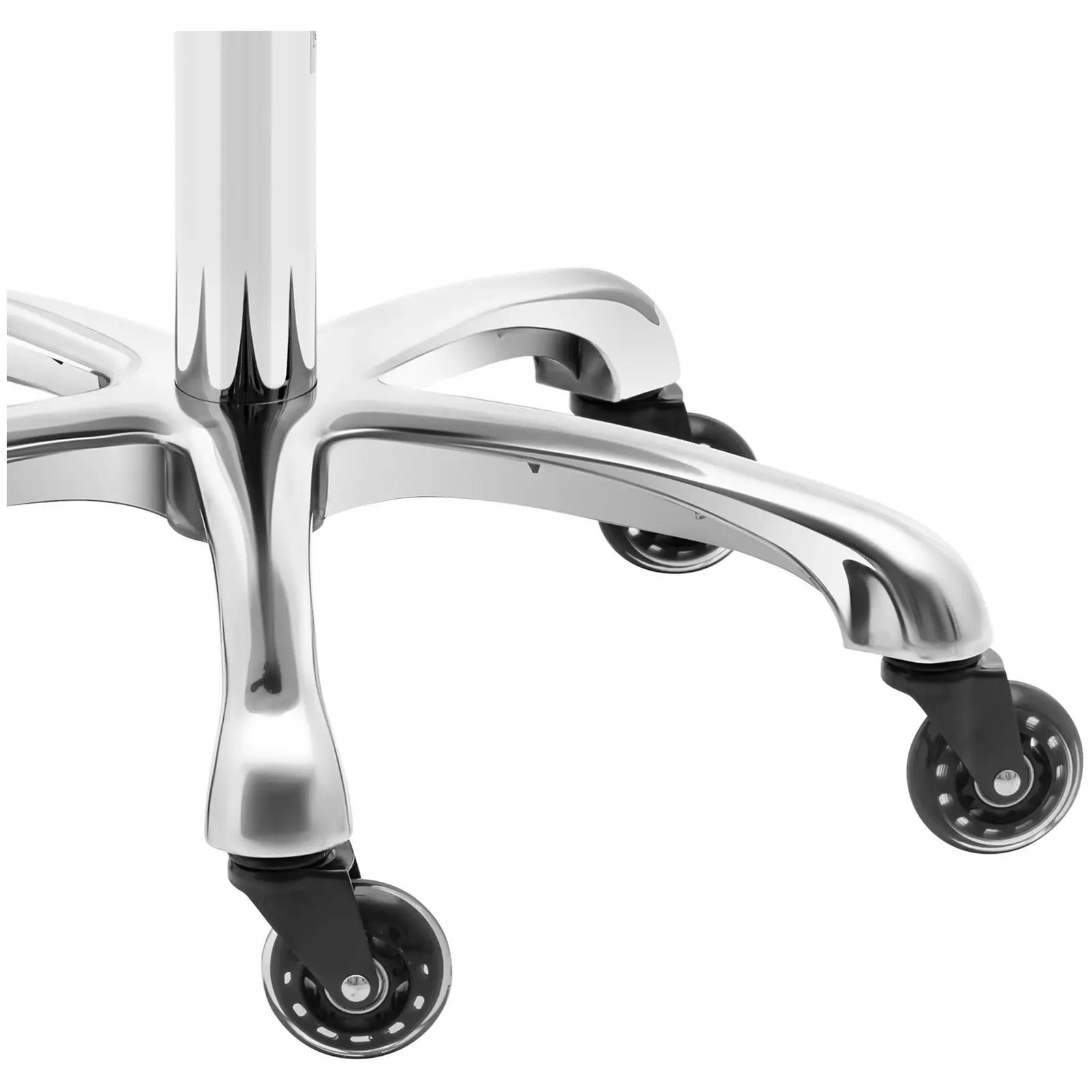 Balno formos taburetė - 570 - 750 mm - 150 kg - šviesiai pilka (Maksimalus sėdėjimo aukštis: 75 cm)