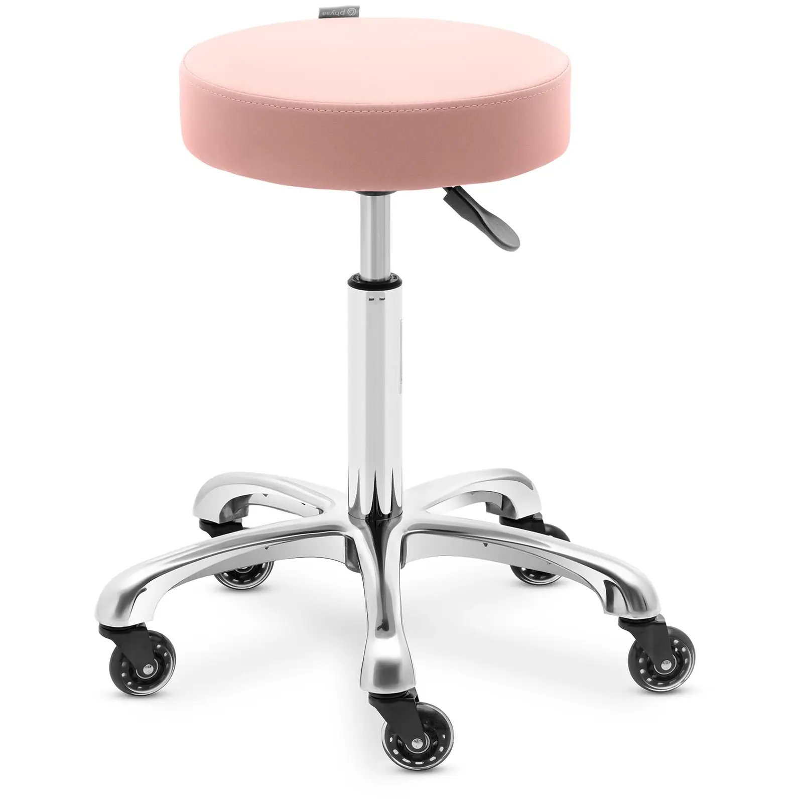 Sgabello tondo - 540 - 720 mm - 150 kg - Rosa