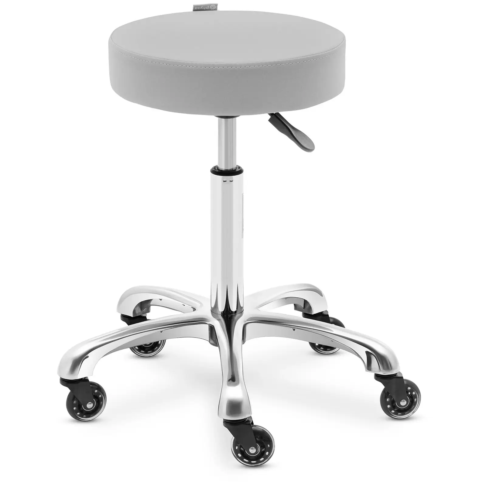 Tabouret de coiffure - 540 - 720 mm - 150 kg - Gris pâle