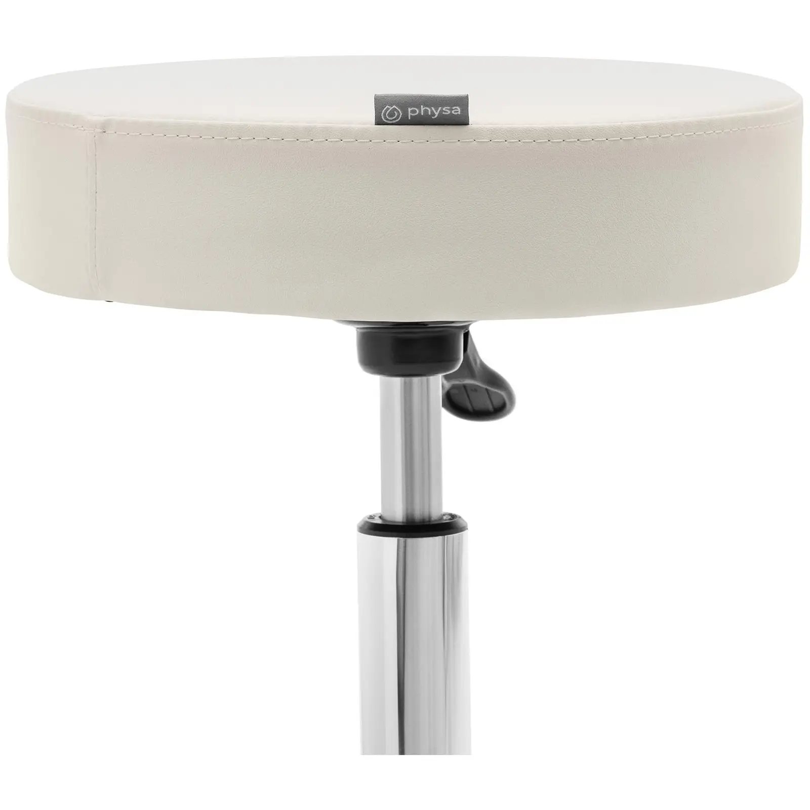 Sgabello tondo - 540 - 720 mm - 150 kg - Beige