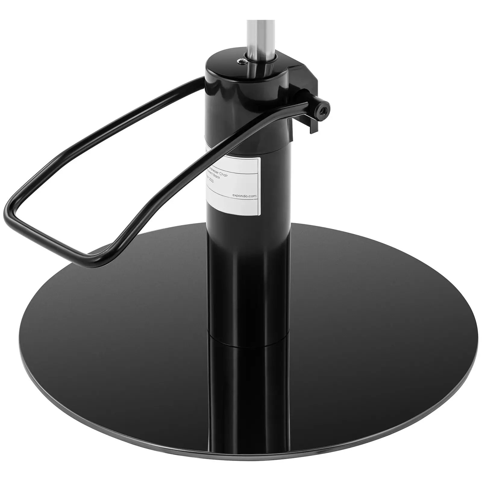Friseurstuhl mit Fußstütze - 900 - 1050 mm - 200 kg - Roségold, Schwarz