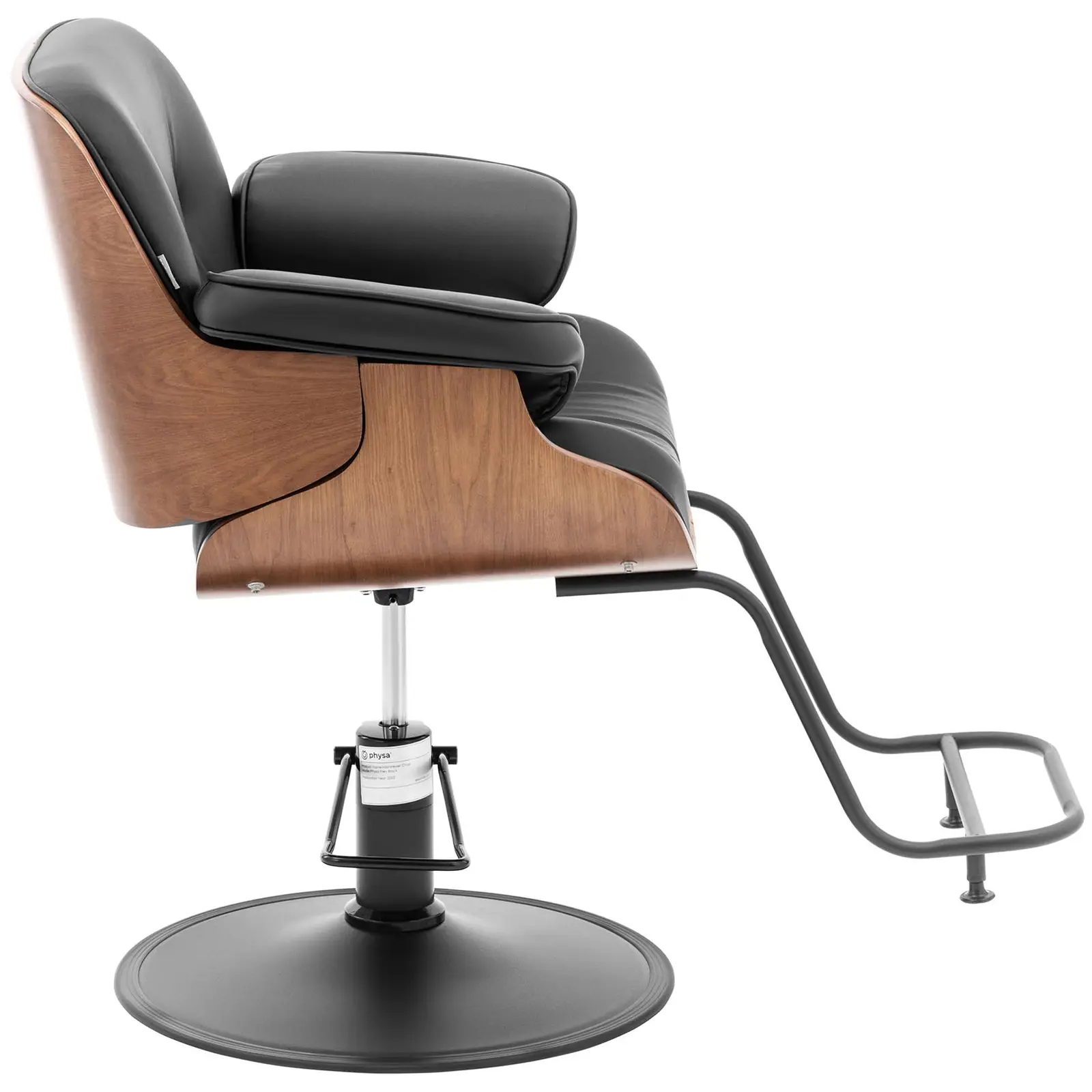 Occasion Fauteuil de coiffeur avec repose-pieds - 830 - 960 mm - 200 kg - Noir