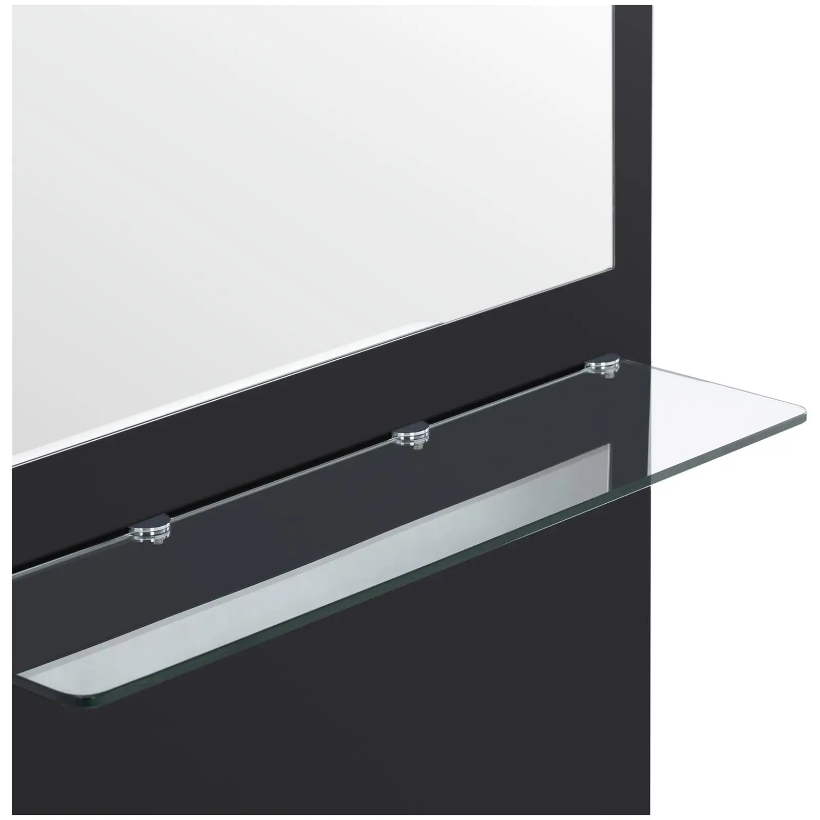 Frisørspeil - Veggmontert - Glasshylle - 5 kg - 80 x 20 x 180 cm