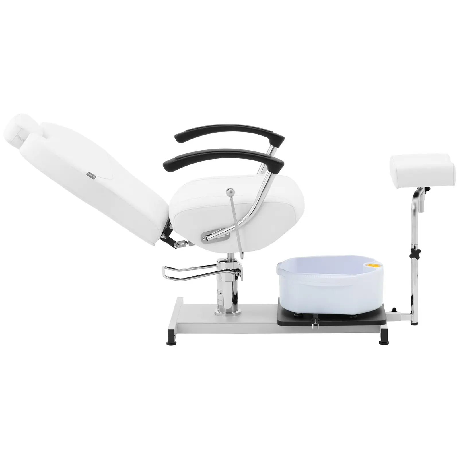 Křeslo pro péči o nohy - s opěrkou nohou a lázní pro nohy (Židle otočná o 360°: Ano)