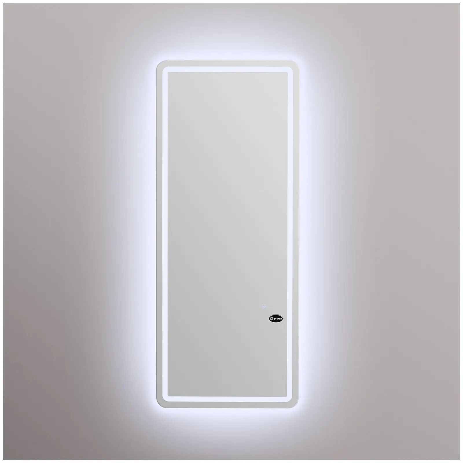 Kadeřnické zrcadlo - extra ploché - LED - obdélníkový tvar - 170 x 70 x 3 cm