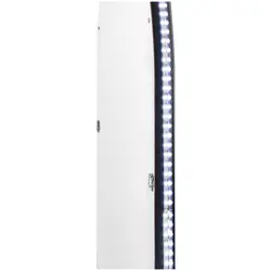 Frisørspejl med LED - ekstra fladt - ovalt - 170 x 70 x 3 cm