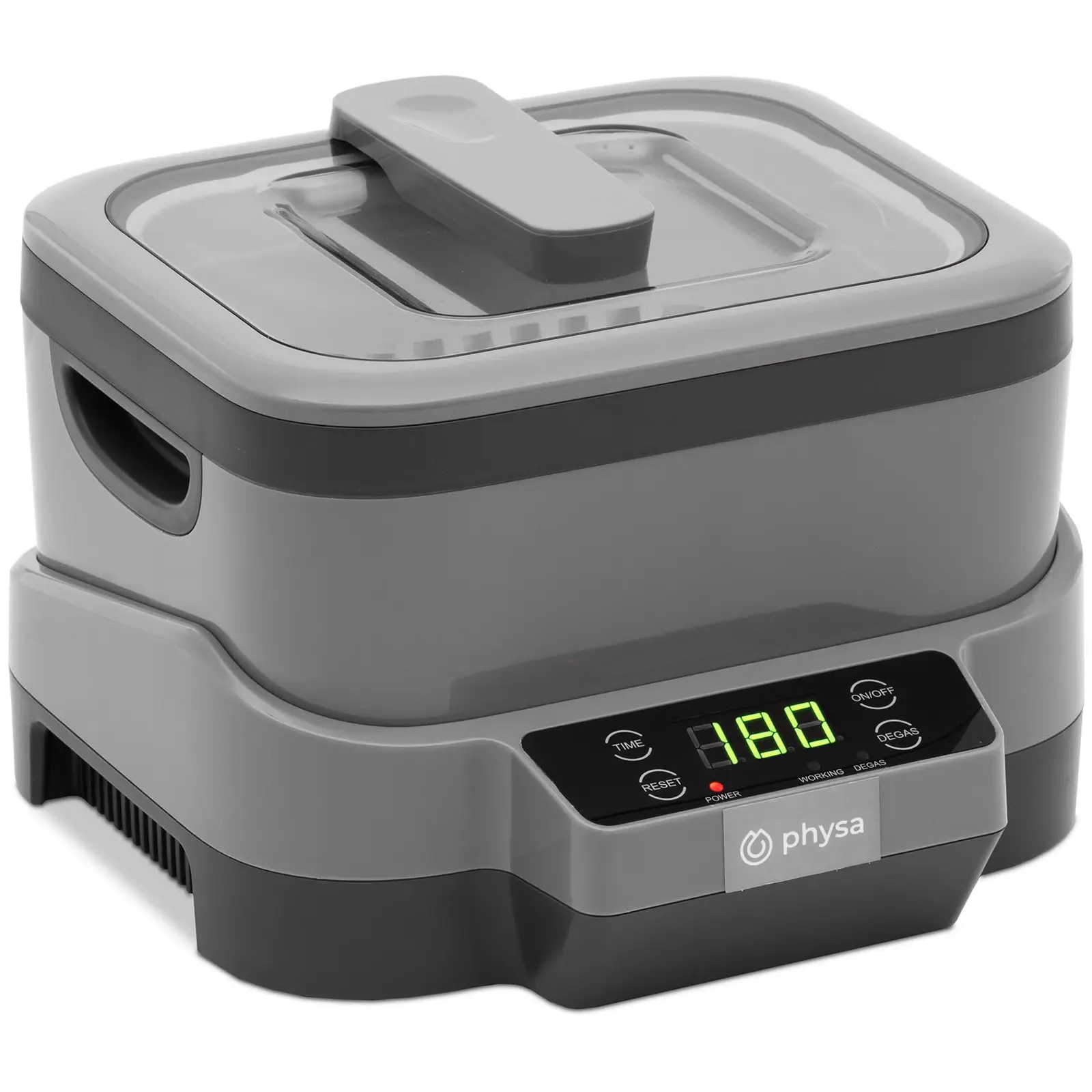 Ultrasonic cleaner - 1.2 l - 70 W - Timer - Degas