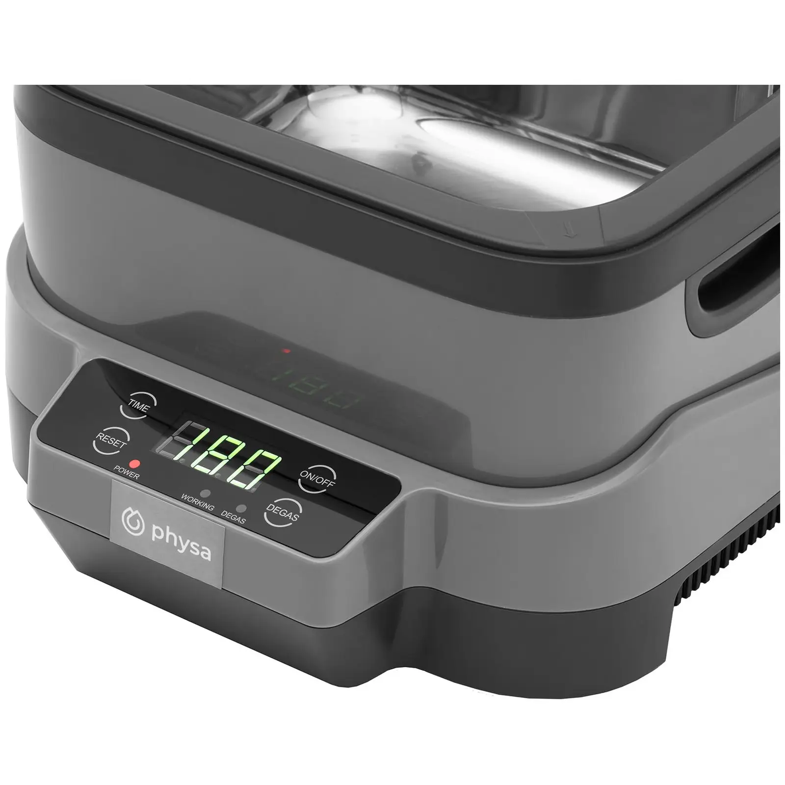 Ultrasonic cleaner - 1.2 l - 70 W - Timer - Degas