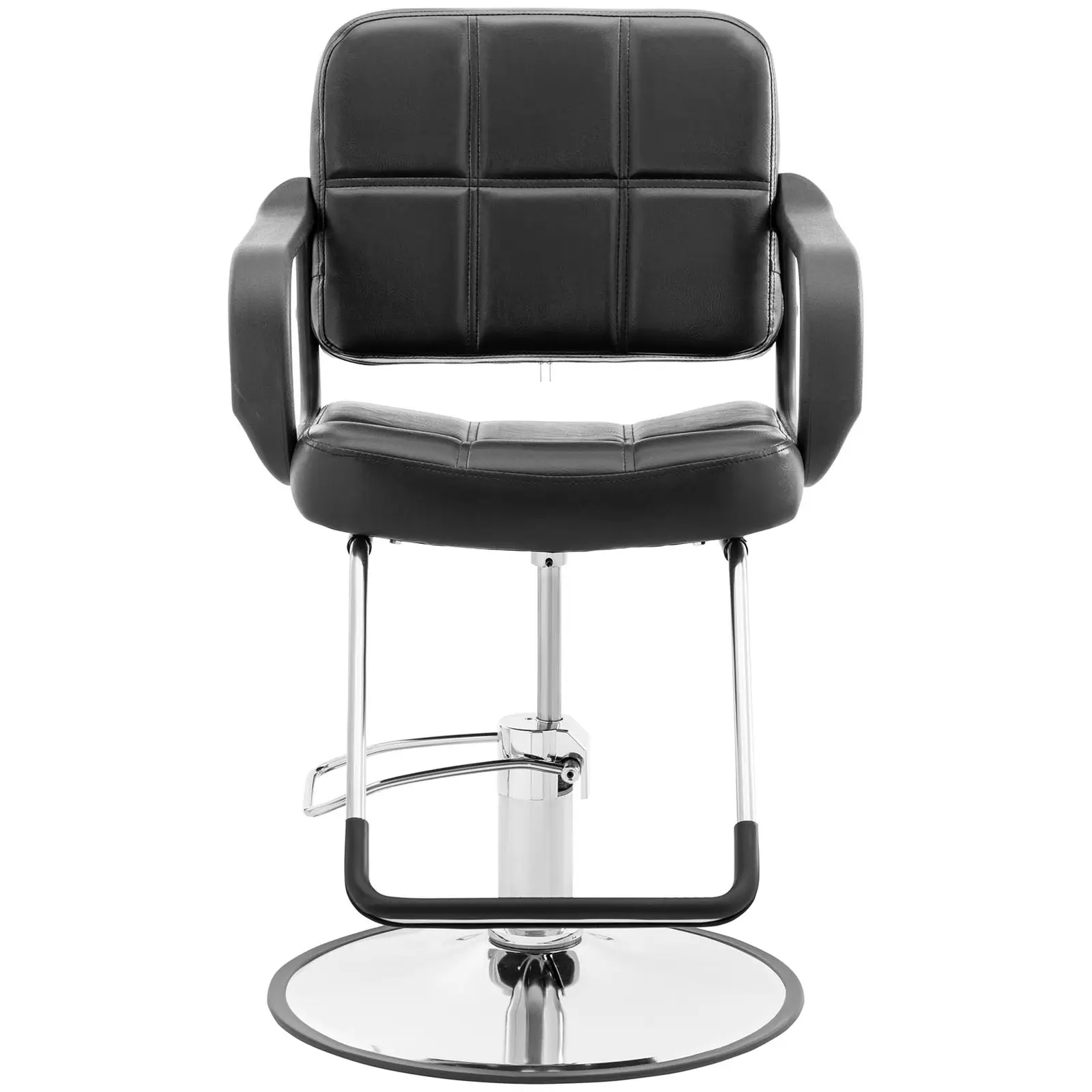 Sillón de peluquería - reposapiés - 50 - 64 cm - 170 kg - negro