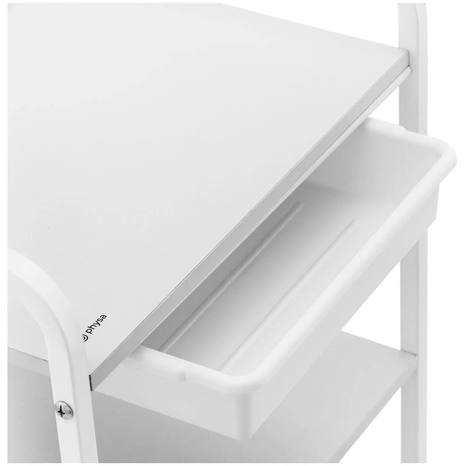 Beauty Trolley - 1 drawer - 3 shelves - max. storage capacity 80 kg