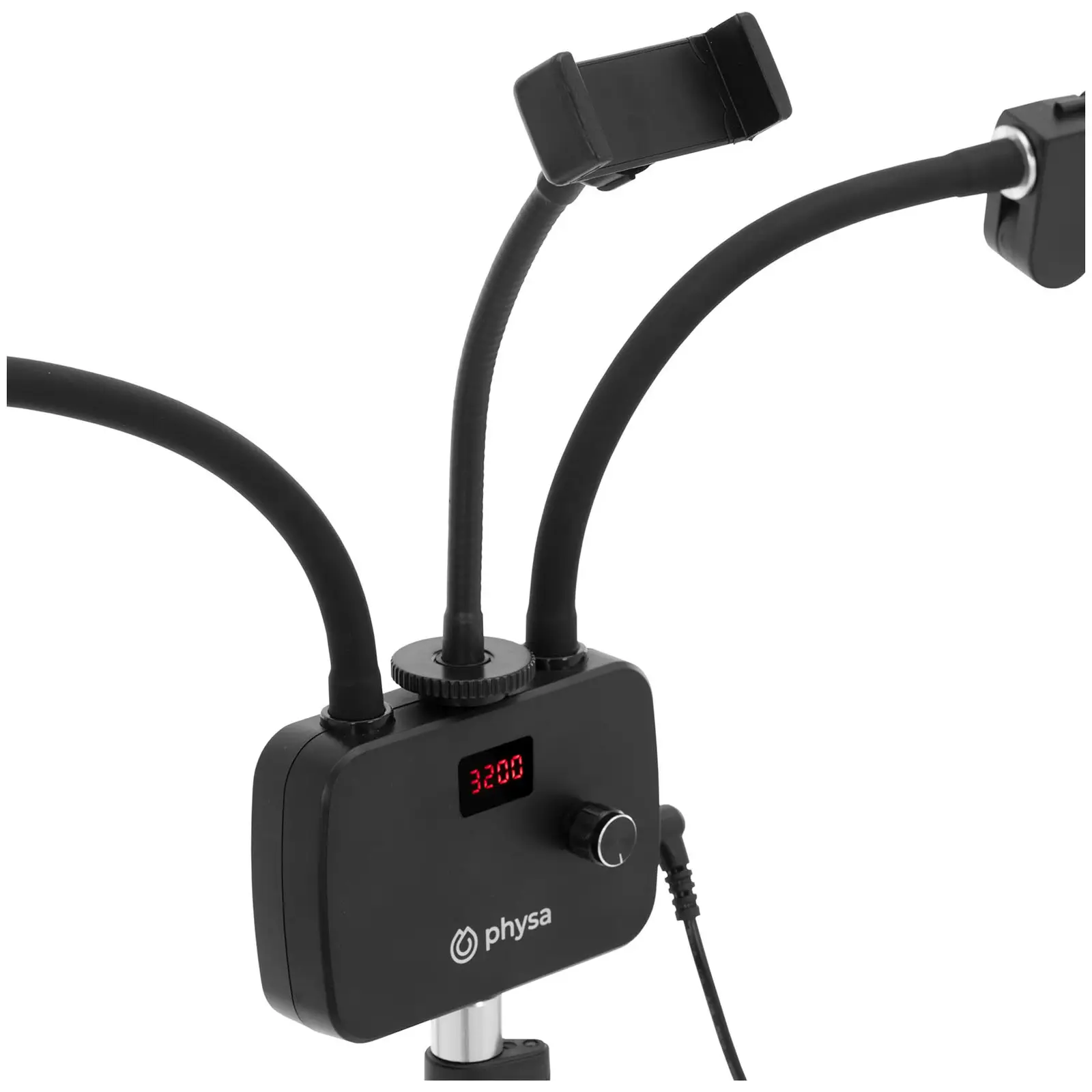 Lampe maquillage - LED - 40 W - 3200 - 5600 K - réglable en hauteur (Flux lumineux [lm]: 3600)