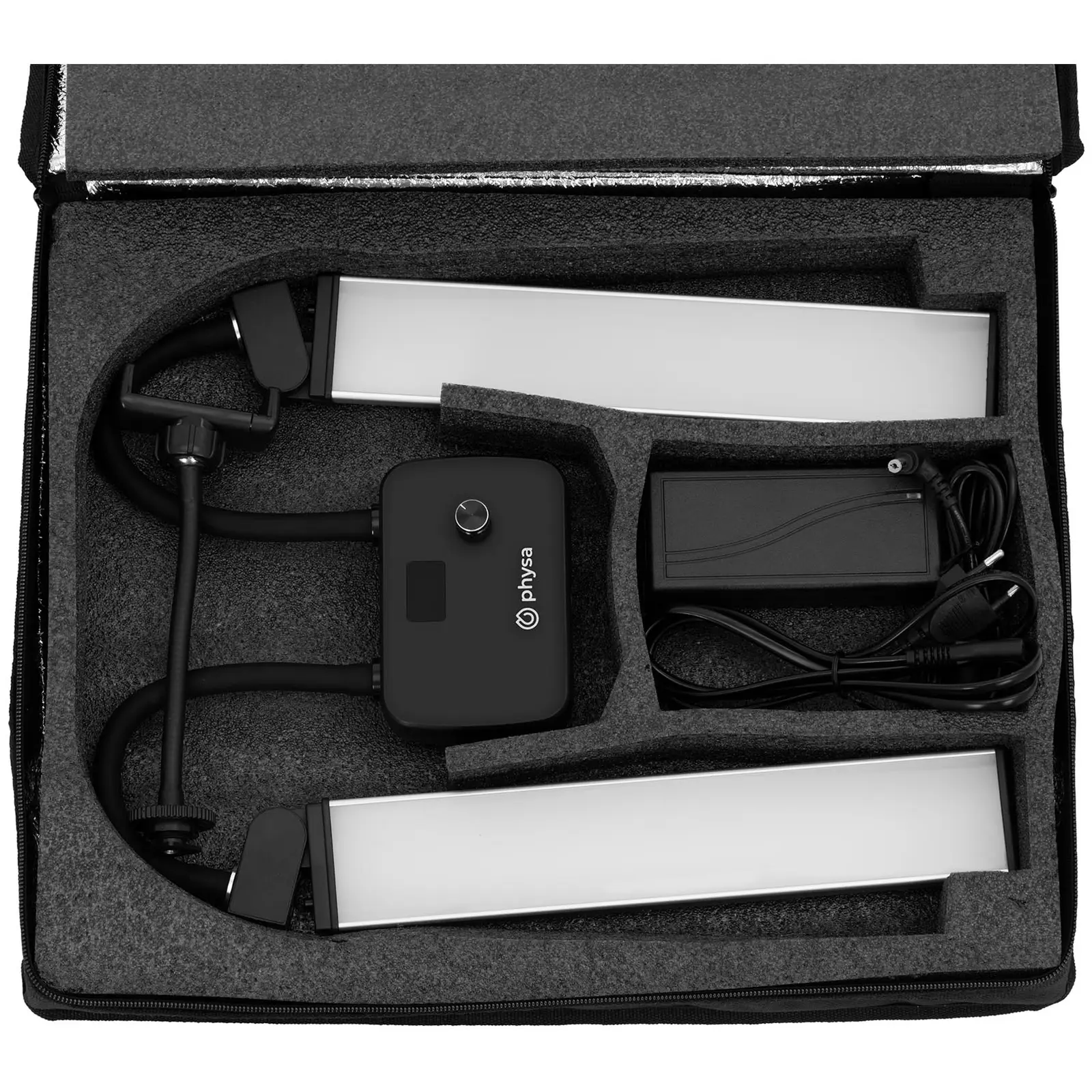 Lampe maquillage - LED - 40 W - 3200 - 5600 K - réglable en hauteur (Durée de vie: 50000 h)