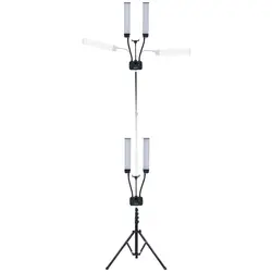 Lámpara de estética para extensiones de pestañas - LED - 40 W - 3200 - 5600 K - regulable en altura
