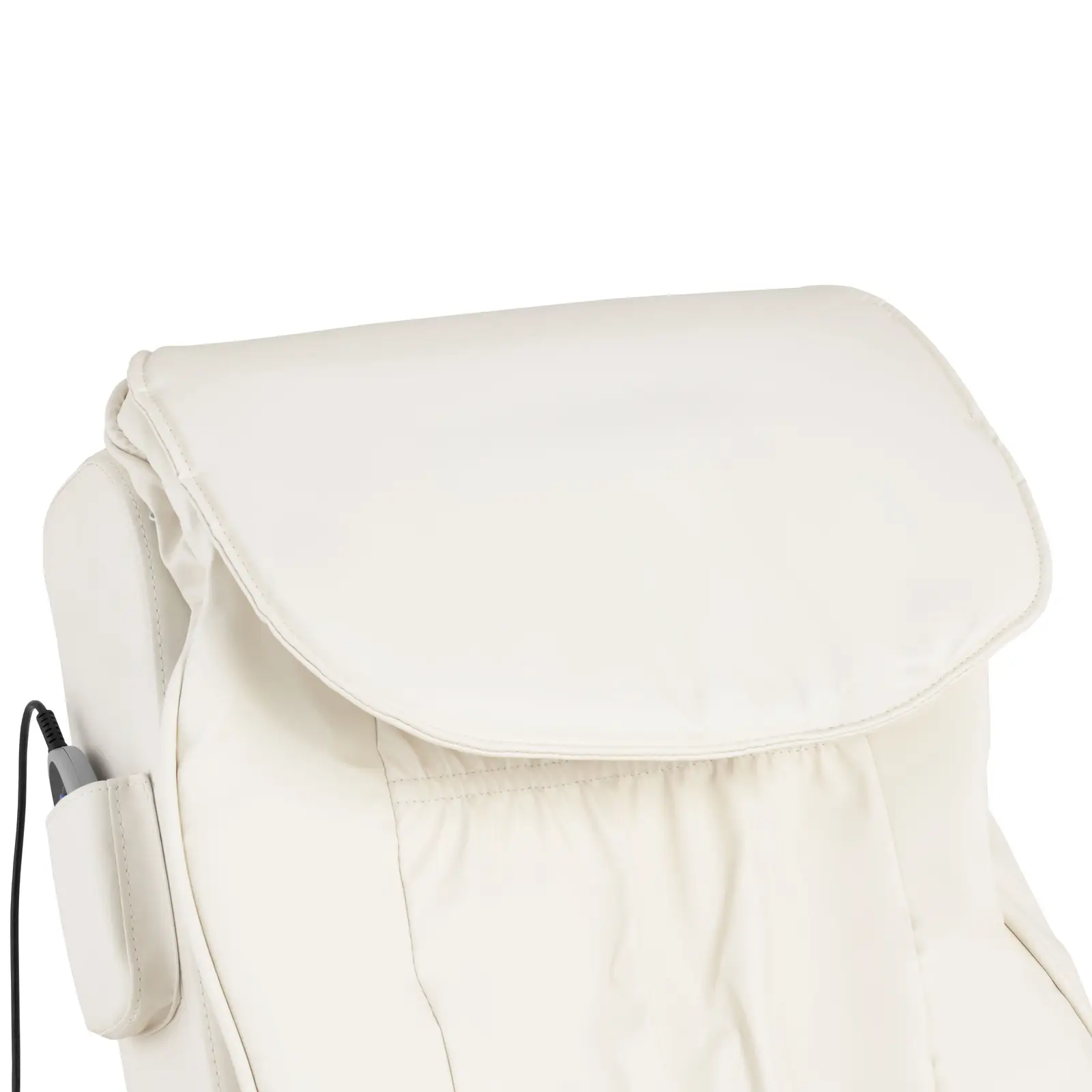 Fauteuil pédicure - électrique - avec bain de pieds - 105 W - 150 kg - blanc - massage du dos et de la nuque