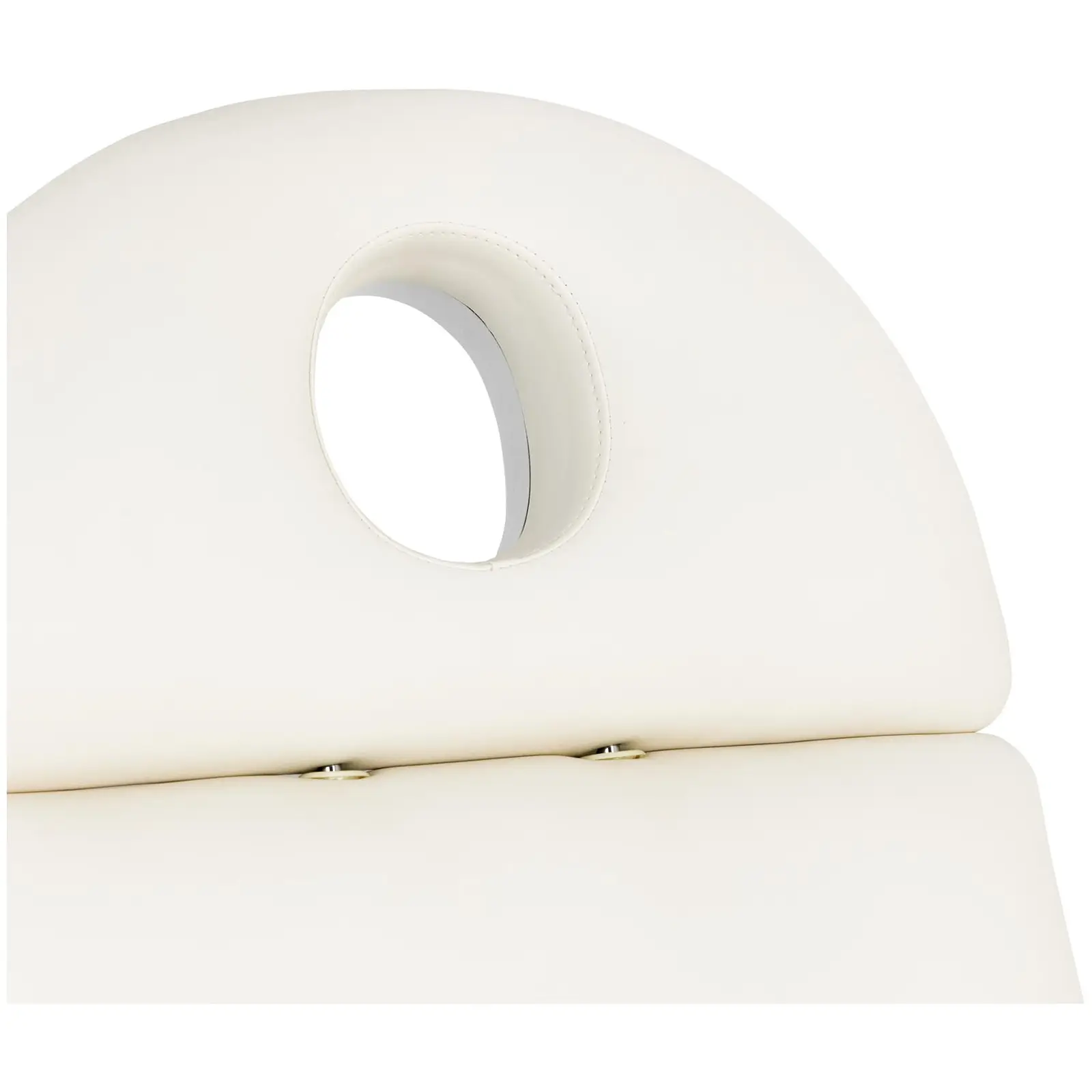 Fotel kosmetyczny - hydrauliczny - 150 kg - pistacjowy, biały