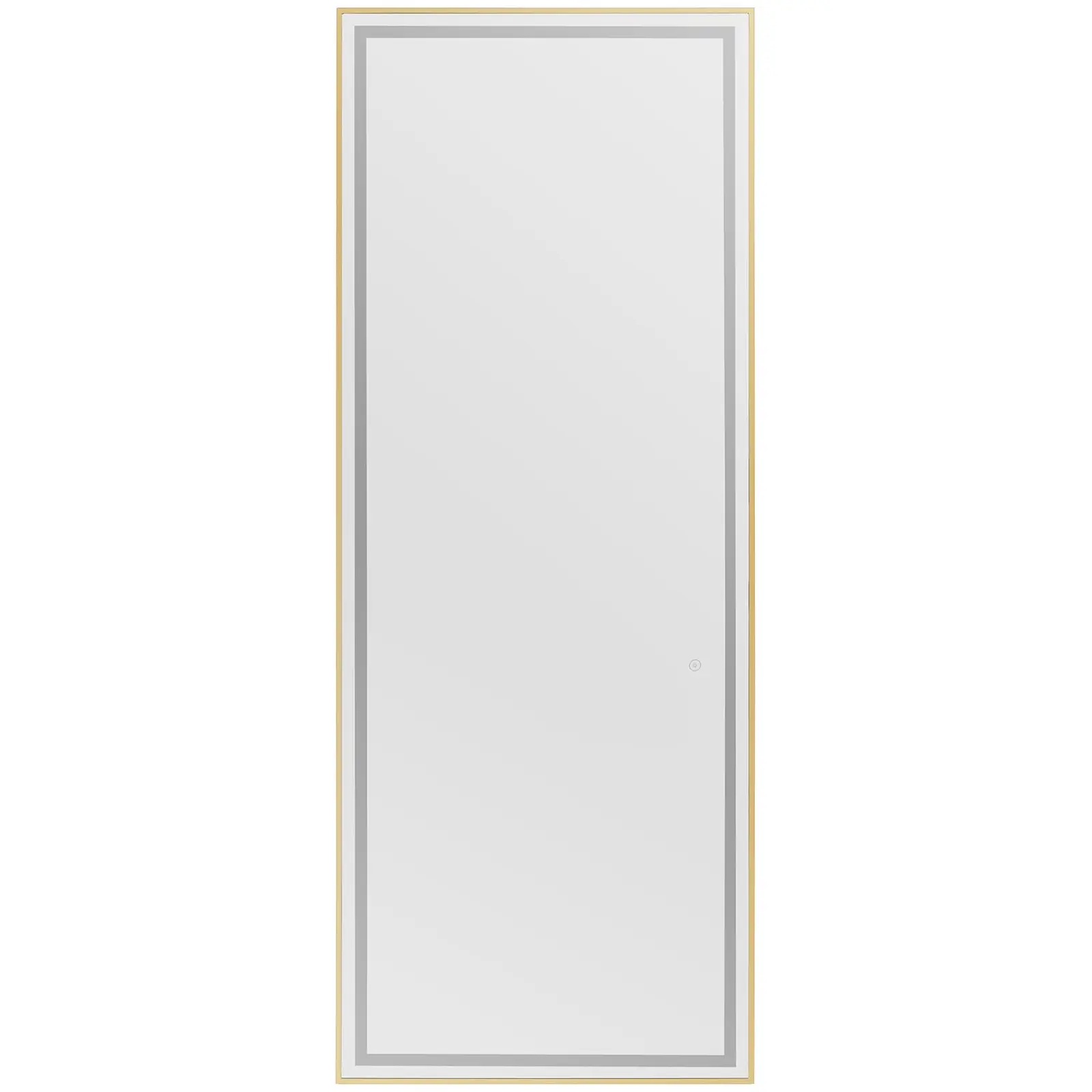 Kadeřnické zrcadlo - LED osvětlení - extra ploché - obdélníkové - 70 x 4 x 180 cm