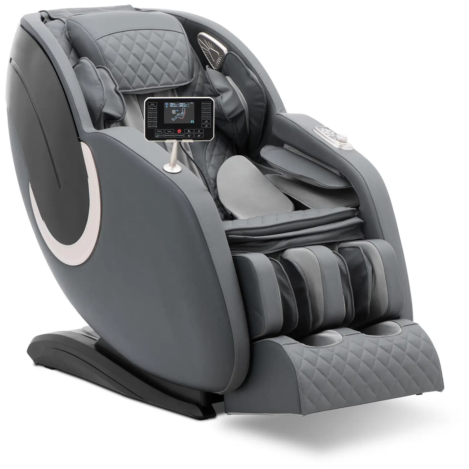 Massage chair with heat function Zero Gravity 10 programs grey