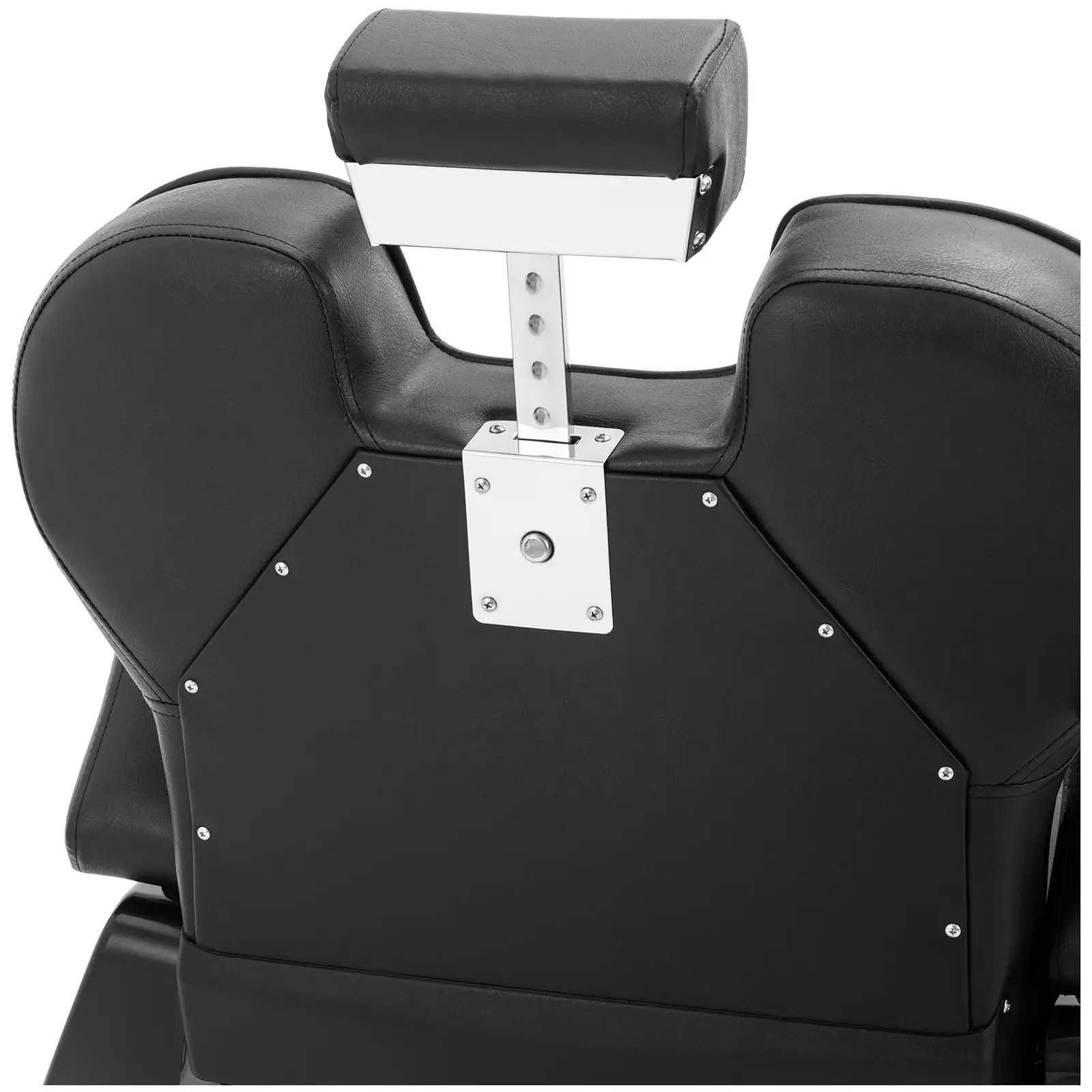 Scaun de salon cu suport pentru picioare - 57 - 69 cm - 150 kg - negru